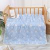 Colcha de Toalla de Gasa de Seis Capas de Algodón Puro Seleccionado Cuidadosamente para Niños y Adultos Manta para Siesta con Aire Acondicionado Toalla de Baño de Dibujos Animados para Bebé Recién Nacido Edredón para Niños