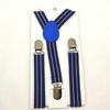 Serie Retro Rayada Colorida Tirantes de 2 cm con Clips para Niños y Niñas Tirantes con Clips para Pantalones de Bebé