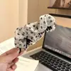 Pinza de Plátano Plegada de Lunares Estilo Coreano para Mujer, Pinza para Cola de Caballo en la Parte Posterior de la Cabeza, Pinza Vertical, Pinza para Media Recogida, Pasador, Accesorio de Cabello de Alta Gama