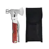 Ventas Directas de Fábrica Transfronterizas Martillo Salvavidas de Acero Inoxidable Martillo Rompeventanas de Coche Martillo Hacha Martillo Garra Martillo Multifuncional para Exteriores