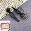Versión Mejorada del Stick para Ojos de Sándalo Púrpura Ojo de Cuerno Zhuque Sanzhe y Palo Relajante para Puntos de Acupuntura de Ojos de Flor de Loto
