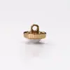 Botões de Pérola de Trigo para Camisa Botões de Metal para Casaco de Lã Jaqueta Terno Botões Formais Botões Botões Dourados