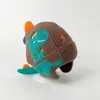 Sombrero Infantil de Dibujos Animados Sombrero de Lana Tejido Otoño e Invierno con Forro Polar Grueso Lindo Dinosaurio Sombrero Cálido Sombrero de Protección para las Orejas de Niño
