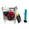 Compactador Hidráulico de Estacas Plantador de Estacas Portátil Controle de Enchentes Reforço de Rios de Emergência Compactador Pneumático de Estacas de Controle de Enchentes de Mão