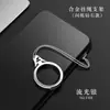Novo modelo de suporte de telefone com cordão e suporte de anel, alça de segurança metálica para desktop dois em um, acessório de corrente com fivela para cordão de telefone