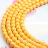 Grânulos cilíndricos de vidro 9*8mm cor de porcelana imitação de jade contas de barril jujuba pequenas multicoloridas acessórios para joias DIY