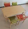 Mesas y Sillas de Comedor Amigables con la Edad, Mesas de Madera Maciza, Residencias de Ancianos, Centros de Cuidado para Personas Mayores, Sillas de Comedor para Personas Mayores, Muebles para Restaurantes de Atención Médica y Bienestar