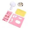Molde de Bolas de Arroz Felices Estilo Dibujos Animados para Bebé DIY Rollo de Arroz con Algas Horneado Lindo Molde de Bolas de Arroz