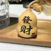 Calabaza natural pura tallada incrustada rica decoración de buena voluntad auspiciosa literaria lúdica decoración de escritorio de sala de estar juguete