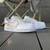 Gancho de Sapato Branco Nk Airforce1 Amuletos da Sorte Fivela de Sapato com Corrente Igual Fivela de Cadarço