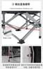Cama Plegable Anticoncava Reforzada Oficina Cama Individual Cama para Siesta Almuerzo Descanso Reclinable Cama Auxiliar Simple Portátil para Exterior