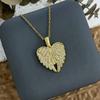 Collar colgante con alas de amor de circonitas microincrustadas transfronterizas de Europa y Estados Unidos que se pueden abrir y cerrar, con temperamento ligero, diseño de nicho de lujo, cadena de clavícula
