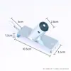 Accesorios para varilla de rodillo mopa varilla telescópica mango de plástico mopa larga tubo medio funda de cola cierre interior cabeza de torre