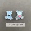 Hebilla de Resina con Forma de Corazón Estrella Oso con Hebilla de Pie Botones Decorativos para Camisa de Niños Cárdigan de Punto Chaqueta Ropa