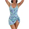 Fabricantes de origen al por mayor Europa y Estados Unidos explosiones transfronterizas traje de baño de una pieza mujer sexy ajustado comercio exterior Amazon bikini