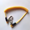 Ventas directas de fábrica de cuerdas de seguridad para obras de construcción, cuerdas anti-pérdida, cuerdas anticaídas para trabajos en altura, cuerdas de resorte recubiertas