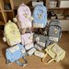 Mochila Escolar Estilo Universitario Femenina Estudiante de Secundaria Mochila Linda a Cuadros de Gran Capacidad Niña Versátil Mochila de Clase para Estudiantes Trendy