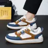 Tenis para hombre, nueva colección otoño 2026, suela suave, ligeros, casuales, transpirables, versátiles, modernos y elegantes, color blanco, BB235
