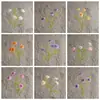 Flores de Crisantemo Artificiales del Fabricante para Decoración, Ramos de Boda, Paredes de Flores de Rosa, Flores Falsas, Manualidades Estilo Ins, Decoración del Hogar