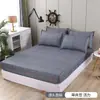 Sábana bajera ajustada antideslizante de seda helada transfronteriza para comercio exterior, protector de colchón de cobertura total para el hogar, dormitorio de estudiante, apartamento, disponible en varios tamaños
