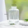Jarrón Pequeño de Vidrio Estilo Retro Francés Ins Transparente Contenedor para Arreglo Floral Hidropónico Adorno de Decoración de Mesa