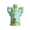 Garrafa de Vinho de Cerâmica Jingdezhen 1/5 Gatos 5kg Pote de Vinho Shuanglong Artesanato Bule de Vinho Doméstico Selado Pote de Vinho para Presente