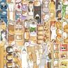 [Original] 30 Marcapáginas Creativos con Forma de Gato para Marcar Novelas, Pinturas, Regalos para Estudiantes, Marcapáginas de Recompensa para Maestros