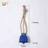 Cuerda de Cáñamo de Venta Caliente Transfronteriza Campanas Adornos para Árbol de Navidad Metal Retro Sonido Fuerte y Claro Campanas de Hierro Accesorios