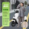 Impermeable Adulto Traje de Pantalón y Chaqueta Dividida Ropa Exterior Larga Impermeable para Todo el Cuerpo Bicicleta Ciclismo Poncho Desechable