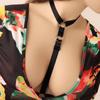 AliExpress Moda Europeia e Americana Sexy Underwear Temptation Black Strap Wire Harness Bra Nightclub Dance Clothing Acessórios