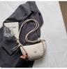 Bolso de Cuerno de Diseño Nicho Francés para Mujer 2025 Verano Nuevo Bolso Simple para Mujer Moda Cadena Hombro Bandolera