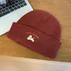 Chapéu de Tricô Feminino para Outono e Inverno, Estilo Novo, Caimento Solto, Grande Circunferência da Cabeça, Proteção para as Orelhas, Chapéu Quente, Emagrecimento Facial, Tricô Grosso, Gorro Slouchy, Estilo Coreano