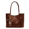 Bolso sencillo de axila de gran capacidad para mujer otoño e invierno 2023 nueva moda bolso de hombro para ir al trabajo popular bolso tote retro
