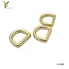 Accesorios de herrajes para equipaje hebilla metálica bolso de mano bolso de mujer correa de hombro hebilla D fundición a presión de aleación de zinc 6 puntos D en stock al por mayor