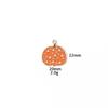 [Original] Accesorios de Acción de Gracias Calabaza Joyería DIY Colgante de Calabaza Accesorios de Aleación de Zinc Collar Llavero