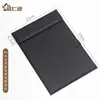 Porta-copos de couro criativo para sala de conferências com dois ou três furos e porta-canetas, material de escritório, bandeja de chá para hotel