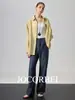 Jocorbei Estilo Old Money Pantalones Casuales de Cáñamo y Lino Pantalones de Pierna Ancha Cintura Alta Banda Elástica Adelgazante