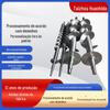 Acessórios para transportadores Eixo espiral espessado Fabricantes de hastes de lâmina espiral de acordo com os desenhos para personalizar grande favoravelmente