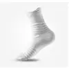 Calcetines de Baloncesto Transfronterizos, Calcetines Cortos Transpirables que Absorben el Sudor, Calcetines Deportivos Profesionales para Correr, Calcetines de Media Pantorrilla Élite, Calcetines con Suela de Toalla