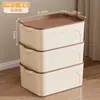 Caixa Organizadora para Uso Doméstico, Caixa Organizadora de Grande Capacidade sob o Guarda-Roupa ou Mesa no Quarto, Organizador Plástico Espessado e Conveniente para Armazenamento sob a Cama