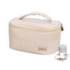 Bolsa de Cosméticos para Mulheres, Pequena Bolsa Transversal Fofa, Nova Nicho de Viagem, Bolsa de Cosméticos de Aparência Sofisticada para Cosméticos e Produtos de Skincare
