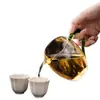 Colador de té creativo Ruyao, Filtro de té cerámico casero estilo chino, Separación de té y agua, Accesorio integrado para juego de té Kung Fu