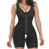 Modelador Body Malha Reforçado Cruzado com Botões Tamanho Grande Controle de Barriga Corset Body Peça Única Amazon