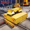 Controle remoto movimento lateral esquerdo e direito de linha de produção de automóveis molde manuseio de vão livre tipo de sub-carro sobre trilhos carro plano com elevação hidráulica