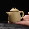 Mini pote de areia roxo criativo tamanho pequeno pote de bolso para dedo tamanho pequeno brinquedo de chá enfeites de animais de estimação conjunto de chá kung fu