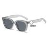 Gafas de sol para mujer, protección solar, modernas, G Home, M, montura pequeña, color atardecer, combinables, lisas, para conducir.