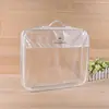 Bolsa de Almacenamiento para Colcha de Jardín de Infancia Bolsa de Empaque para Ropa de Cama de Bebé Bolsa Transparente de PVC para Pijamas de Niños Ropa