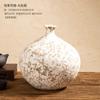Vaso cerâmico, estilo silencioso, famoso, flor seca, arranjo de flores, quarto modelo, decoração macia, decoração home