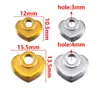 2 Piezas de Colgantes de Corazón de Acero Inoxidable 304, Estilo Moderno y Sencillo, Materiales para Accesorios de Collar DIY que Conservan el Color
