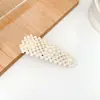 Pasador de Perlas Estilo Coreano Estilo Ins Pasador para el Cabello de Niña Estilo Carson Pinza Lateral para el Flequillo Pinza Superior Pinza de Celebridad de Internet Pinza Estilo Coreano